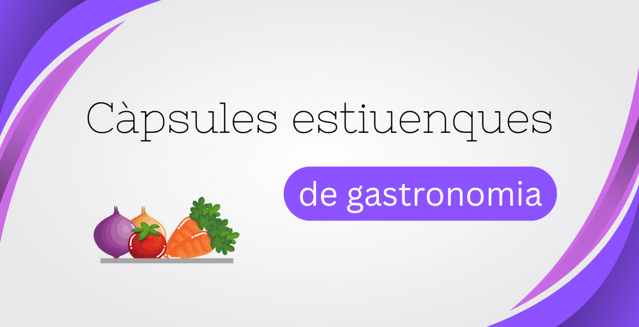 Càpsules gastronomia