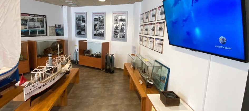 Exposició Vaixells enfonsats durant la 1a Guerra Mundial